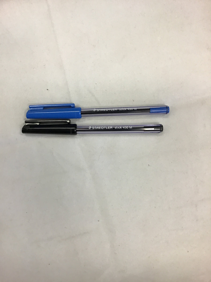 Staedtler Stick Pen 430medium Ballpoint Pen – One Stop Stationery