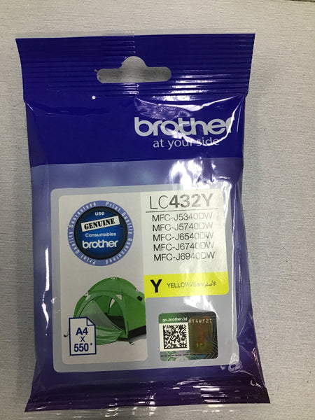 Brother LC 432 Yellow