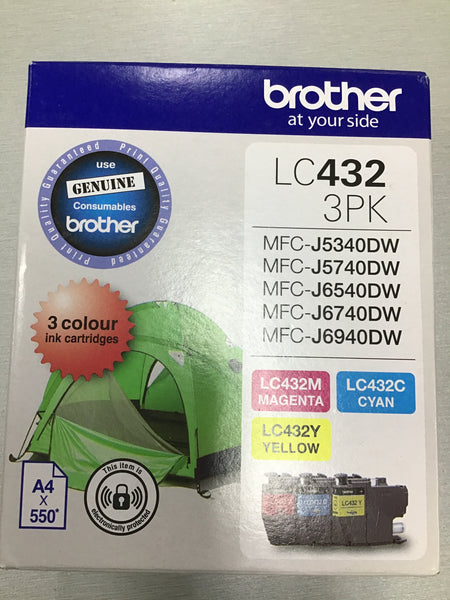 Brother LC432 CMY pack