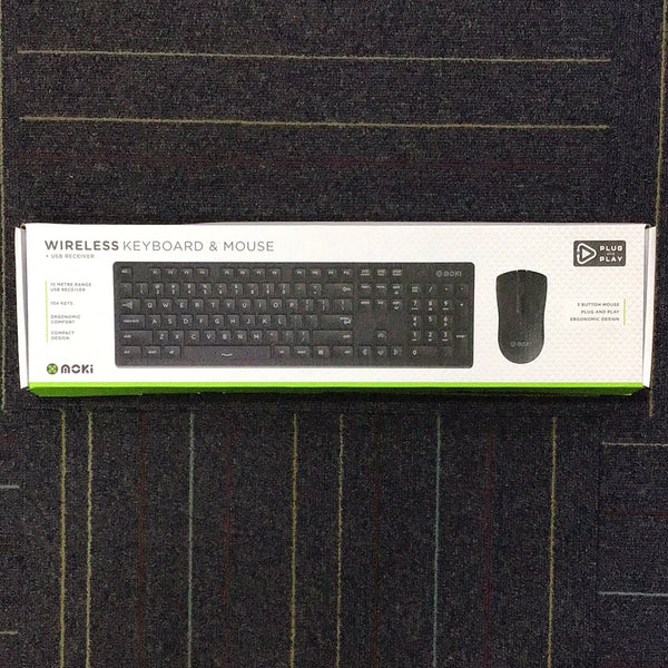 MOKI keyboard and mouse combo wireless