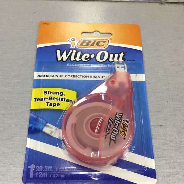 BIC Write out Correction Tape