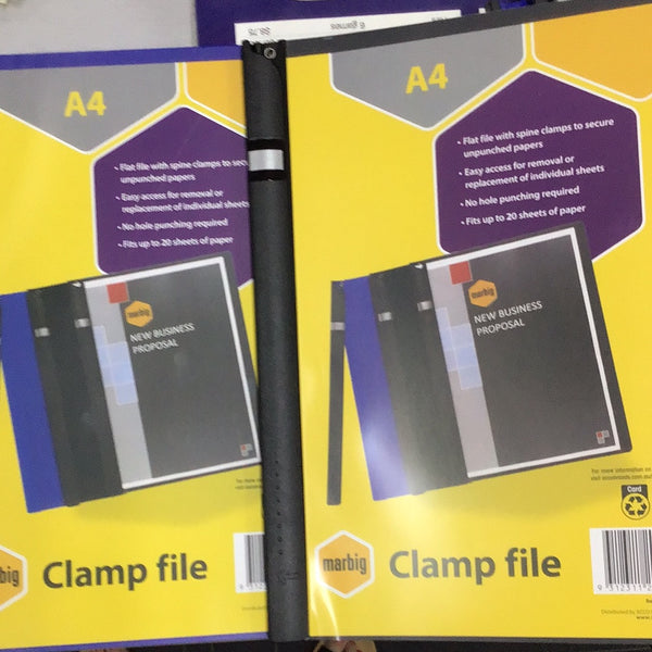 Marbig Clamp File A4