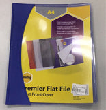 Marbig Flat File A4 Premium Insert Assorted Colours