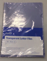 Beautone Clear Letter File 10PK