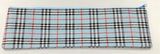Marbig large Pencil case tartan 33x10cm assorted colours