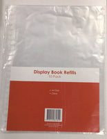 Stat A4 display book refills 10PK