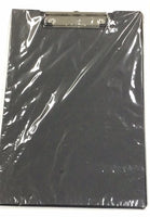 Black A4 Clipboard Folder with Pocket