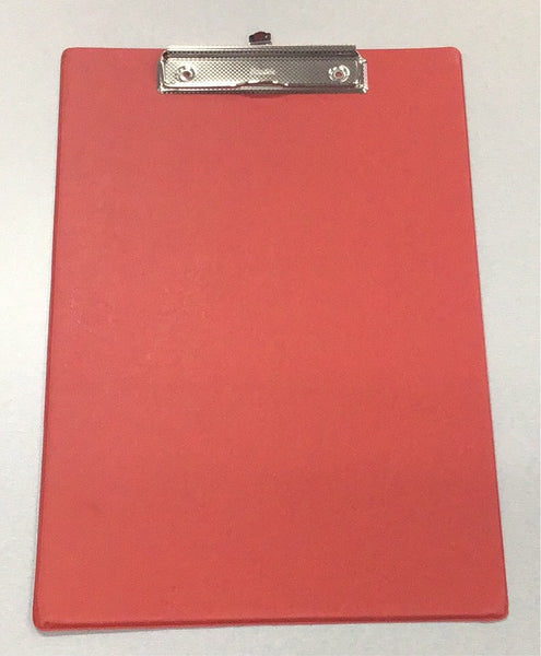 A4 clipboard red