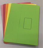 Marbig assorted cardboard document wallets