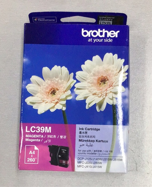 Brother printer cartridge LC39M magenta
