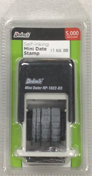 Deskmate Self inking Date Stamp