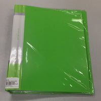 A4 display book 60 sheet assorted colours