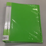 A4 display book 60 sheet assorted colours