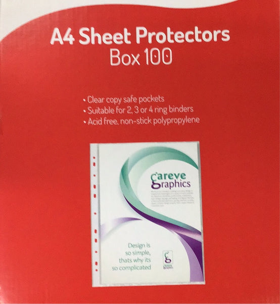 Stat A4 Sheet Protectors Box100
