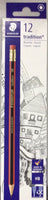 Staedtler Tradition Lead Pencils HB with Eraser