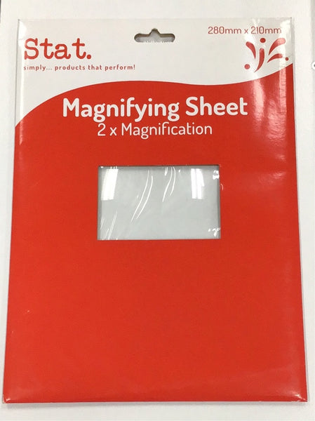 Stat Magnifying Sheet 2PK