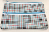 Pencil case Marbig giant 360x255mm 2 zip assorted colours