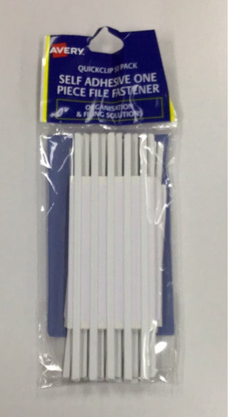 Avery quickclip file fastener 50Pk