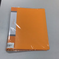 A4 display book 40 sheet assorted colours