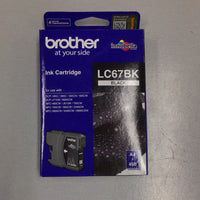 Brother printer cartridge LC67BK black ink