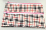 Pencil case Marbig giant 360x255mm 2 zip assorted colours