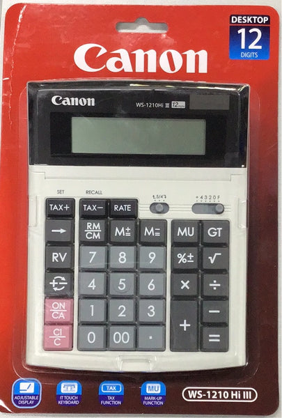 Canon Calculator WS1210