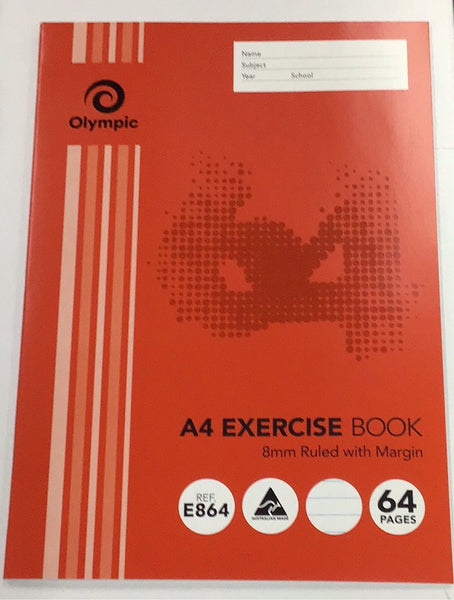 Exercise book Olympic 8mm 64 page A4