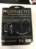 MConnected Multimedia Headset With Microphone