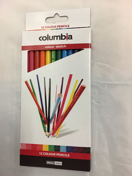 Columbia Colour Sketch Pencils 12 Pk