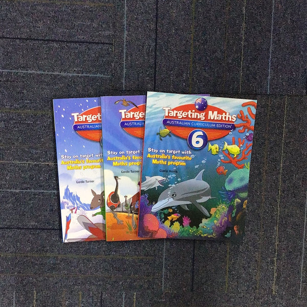 Targeting Maths 1, 3, 5, 6 Australian Curriculum Edition