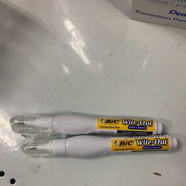 Bic Correction Pen Wite-Out Shake 8mL