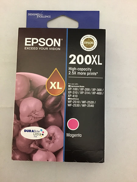 Epson 200XL Magenta Ink Cartridge