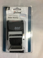 Deskmate Stamp Self inking Paid/date Blue