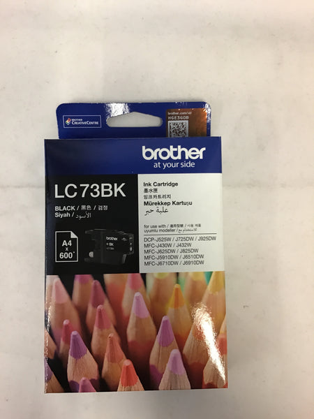 Brother LC 73 Black Printer Cartridge