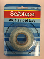 Sellotape double sided tape 12mm x 10m