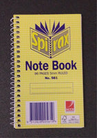 Spirax 98pg note book No.561