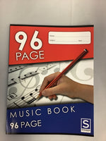 Sovereign Music Book Exercise Book 96 page