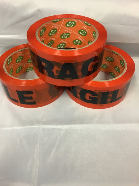 Fragile Orange Tape