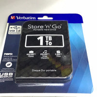 Verbatim Store ‘n’ Go Portable Hard Drive 1TB