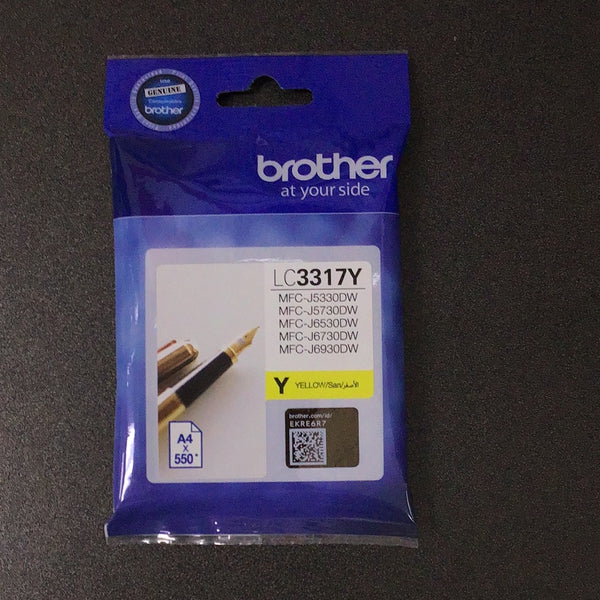 Brother LC3317Y yellow printer cartridge