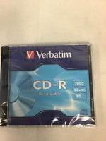 Verbatim CD- R Recordable CD sell single