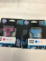 HP 02 Colour Printer Cartridge
