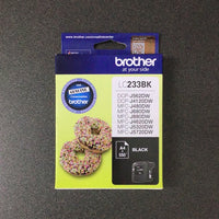 Brother LC233BK black printer cartridge