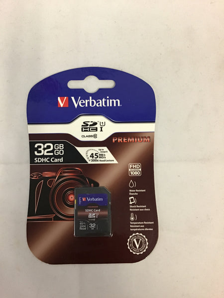 Verbatim Premium SDHC Card 32Gb