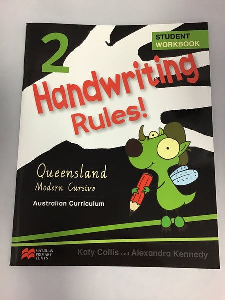 2 Handwriting Rules Queensland Modern Cursive