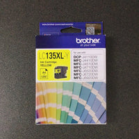 Brother LC135XL-Y yellow printer cartridge