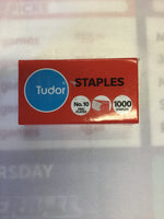 Tudor Staples No 10 1000 Pack