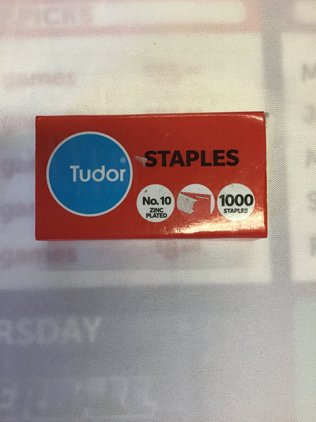 Tudor Staples No 10 1000 Pack
