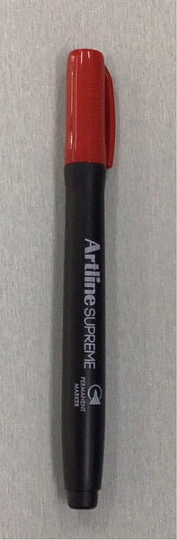 Artline supreme permanent marker red 1.0