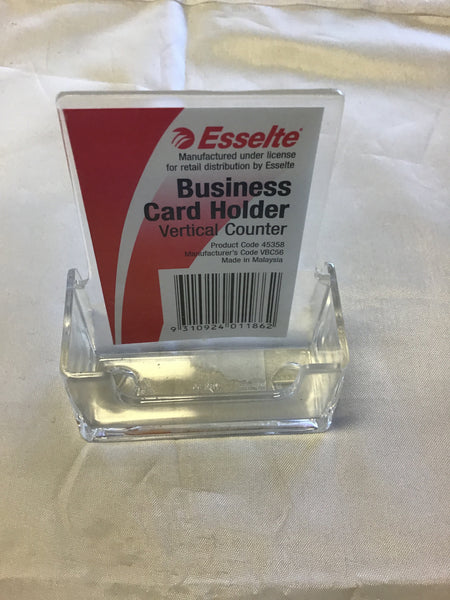 Esselte Business Card Holder Vertical